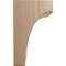 Ekena Millwork 5 1/4"W x 6"D x 10"H Clarksville Bracket, Mahogany BKTW05X06X10CVGM - alternate 2